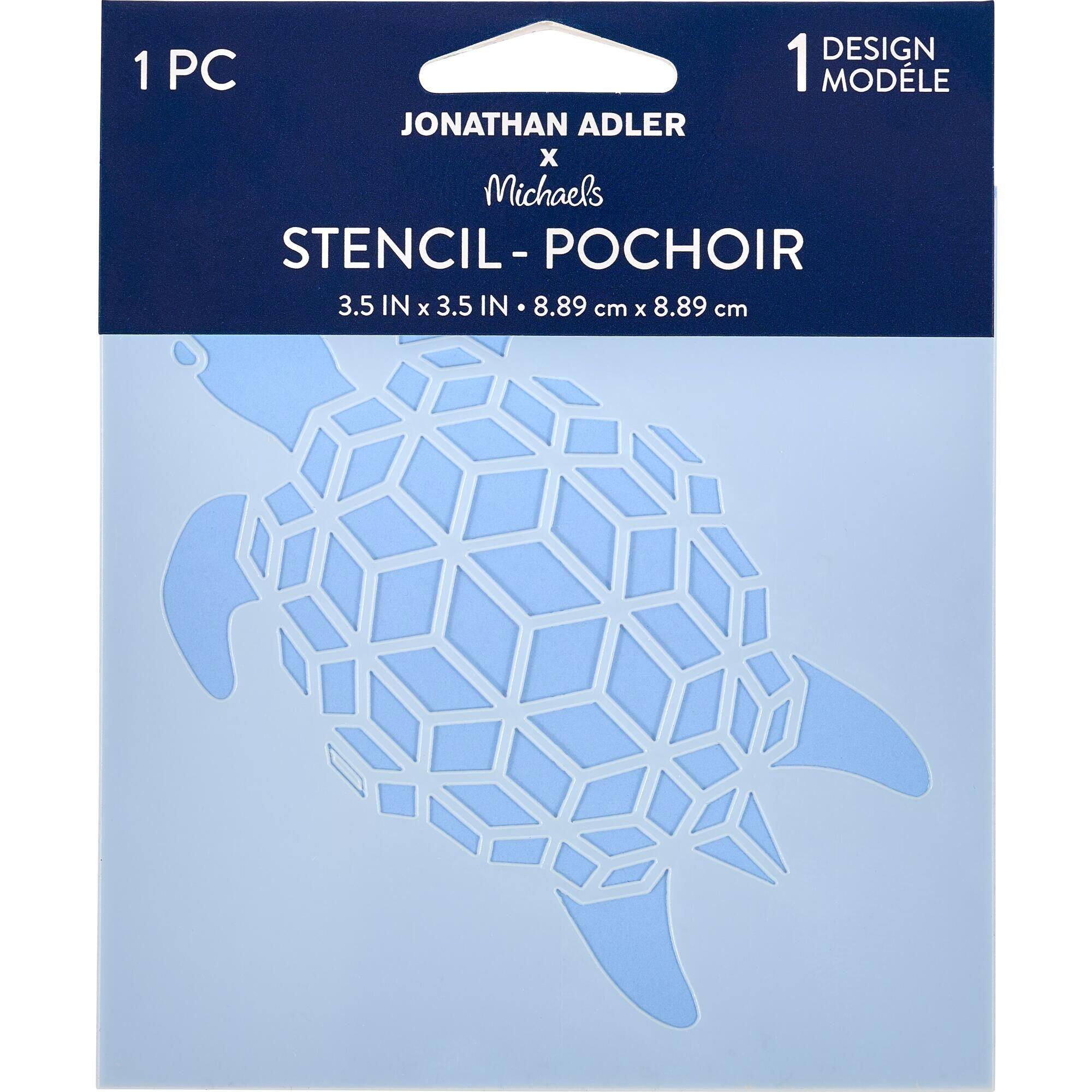 Jonathan Adler x Michaels 3.5" Tortoise Stencil